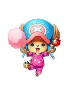 チョッパーの描き下ろしイラスト。