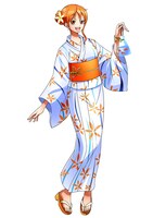 ナミの描き下ろしイラスト。