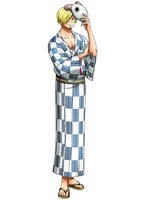 サンジの描き下ろしイラスト。