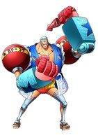 フランキーの描き下ろしイラスト。