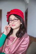 田中美奈子扮する藤田美里。