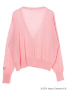 2winkモデルのカーディガン。