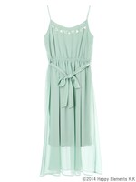 2winkモデルのワンピース。