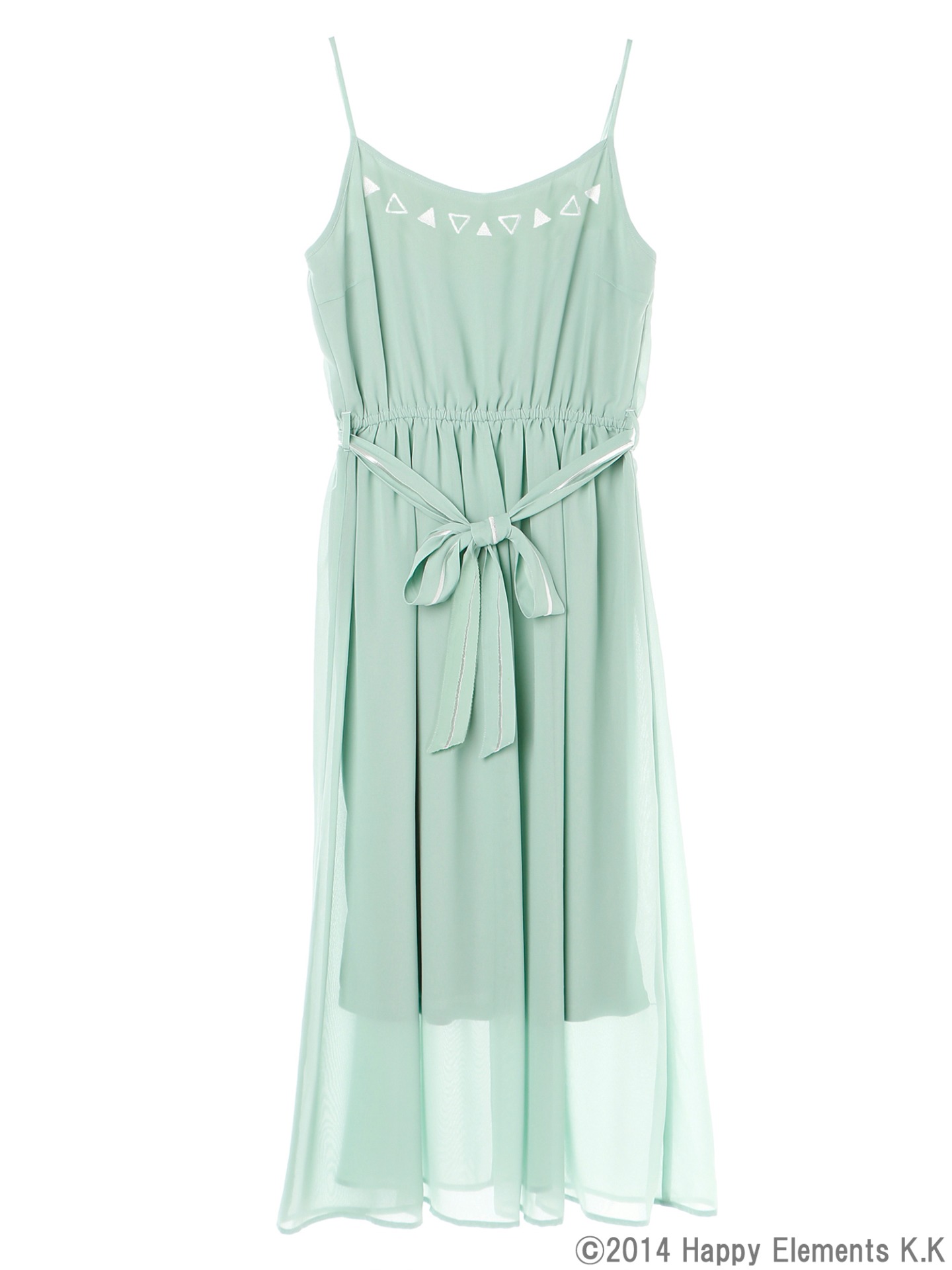 2winkモデルのワンピース。