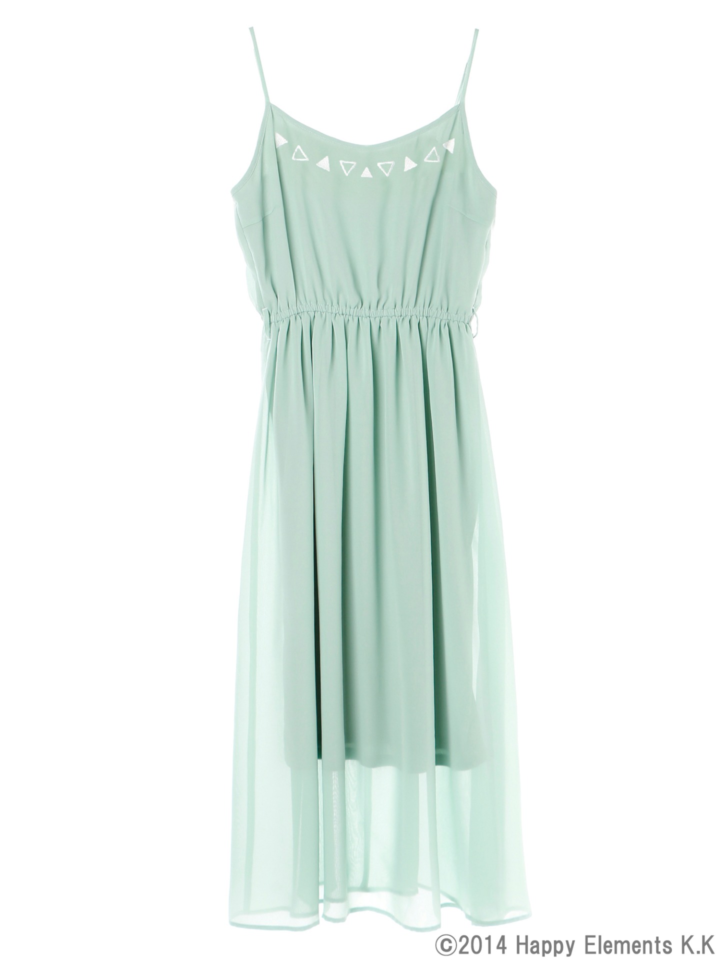 2winkモデルのワンピース。