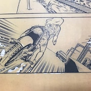 「ワイルド7」生原稿再現シリーズ完結巻に新たに発掘された1ページを収録