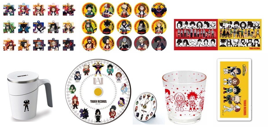 会場で販売されるコラボグッズ。
