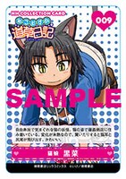 WonderGOOで入手できる「ねこむすめ道草日記」の「NON-HUMAN CHARACTERS コレクションカード」。