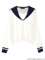 Ra*bitsモデルのカーディガン。