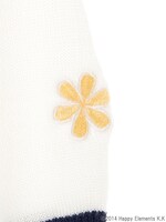 Ra*bitsモデルのカーディガン。