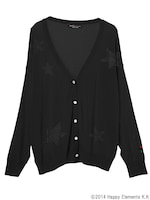 流星隊モデルのカーディガン。