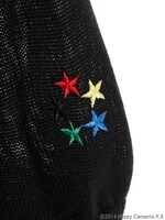 流星隊モデルのカーディガン。