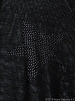 流星隊モデルのカーディガン。