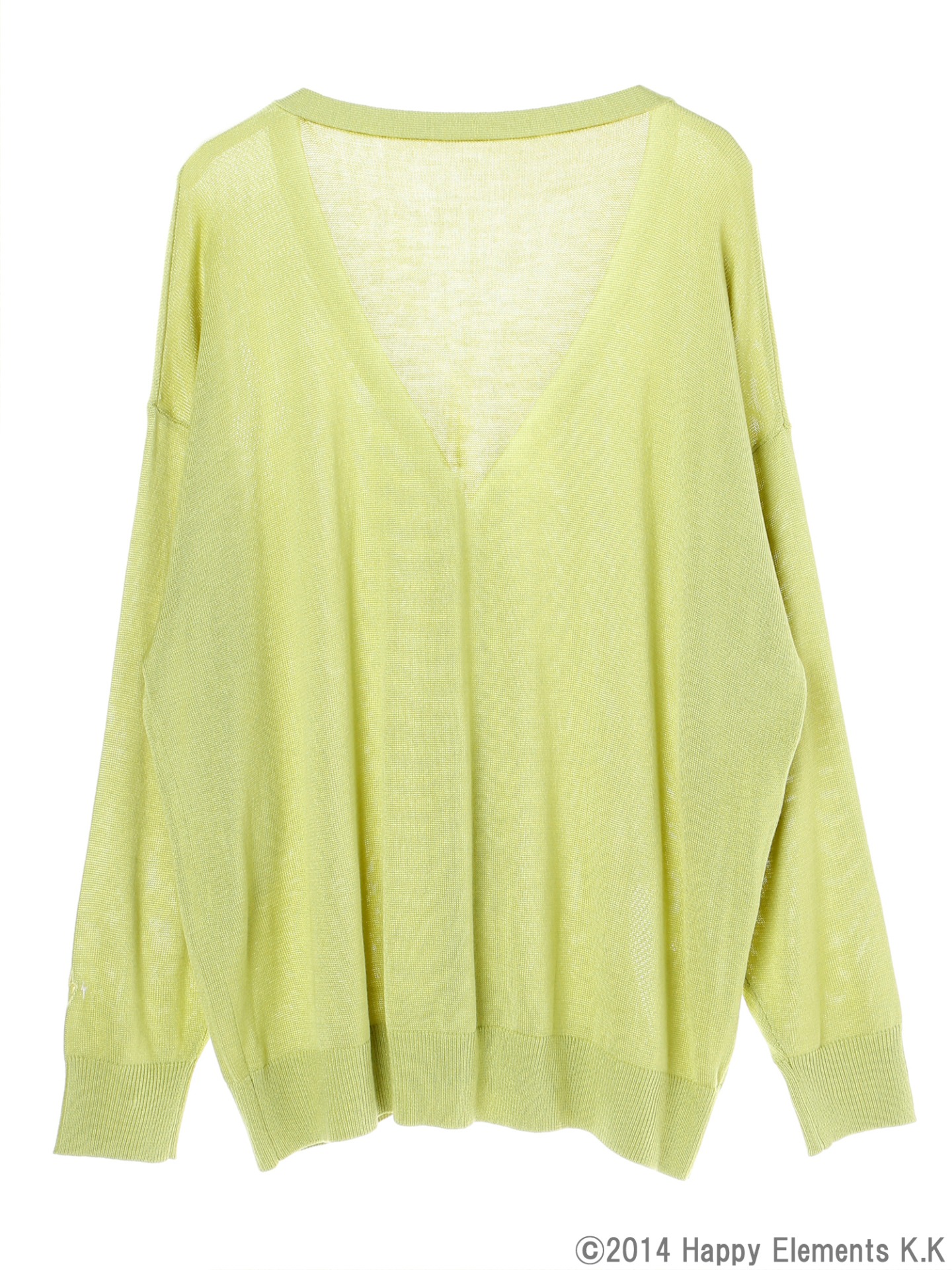 Switchモデルのカーディガン。