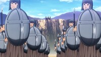 アニメ「百錬の覇王と聖約の戦乙女」PV第2弾より。