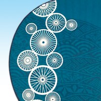 箱根学園バージョンの房州うちわ。