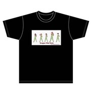 「ED場面写」柄のTシャツ。