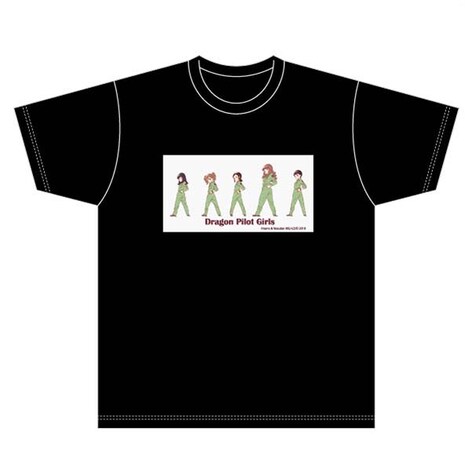 「ED場面写」柄のTシャツ。