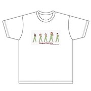 「ED場面写」柄のTシャツ。