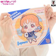 「ラブライブ！サンシャイン!! マイクロファイバーミニタオル サッカー日本代表ver.」（700円）