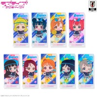 「ラブライブ！サンシャイン!! アクリルカラビナ サッカー日本代表ver.」（900円）