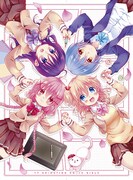 アニメ「こみっくがーるず」Blu-ray / DVD第1巻のジャケット。