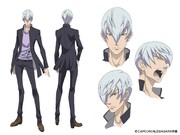 石田三成（CV：関智一）のキャラクター設定画。