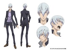 石田三成（CV：関智一）のキャラクター設定画。