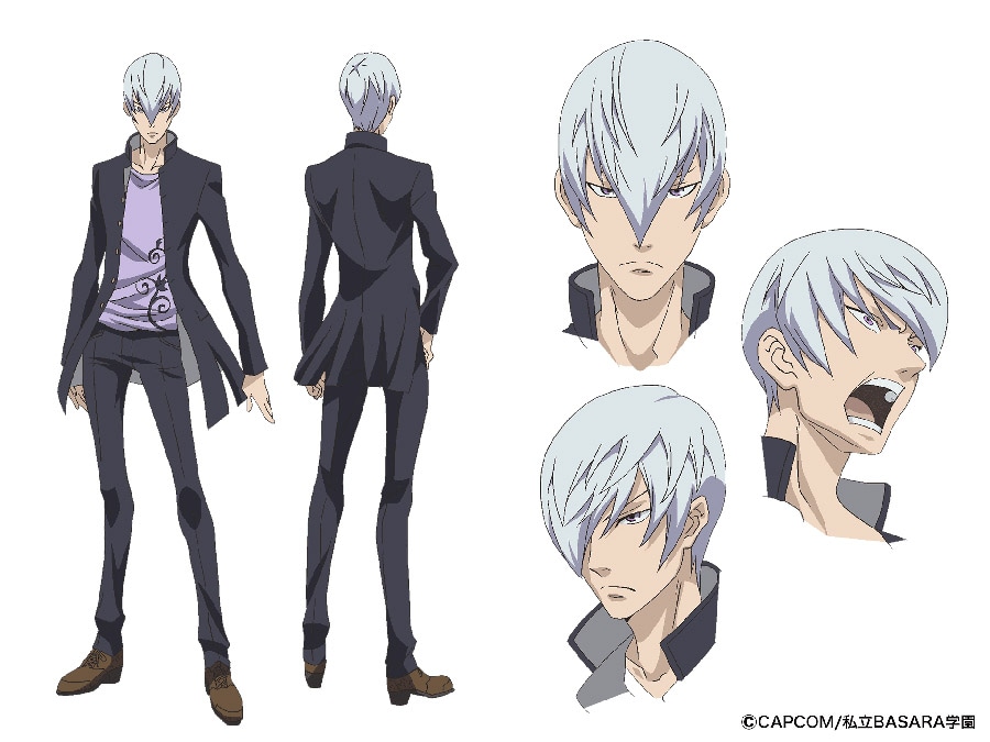 石田三成（CV：関智一）のキャラクター設定画。