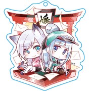 メロンブックス限定版のアクリルキーホルダー。