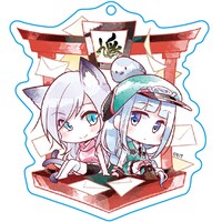 メロンブックス限定版のアクリルキーホルダー。