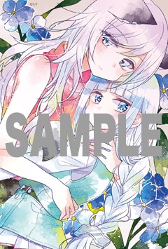 とらのあな特典のイラストカード。