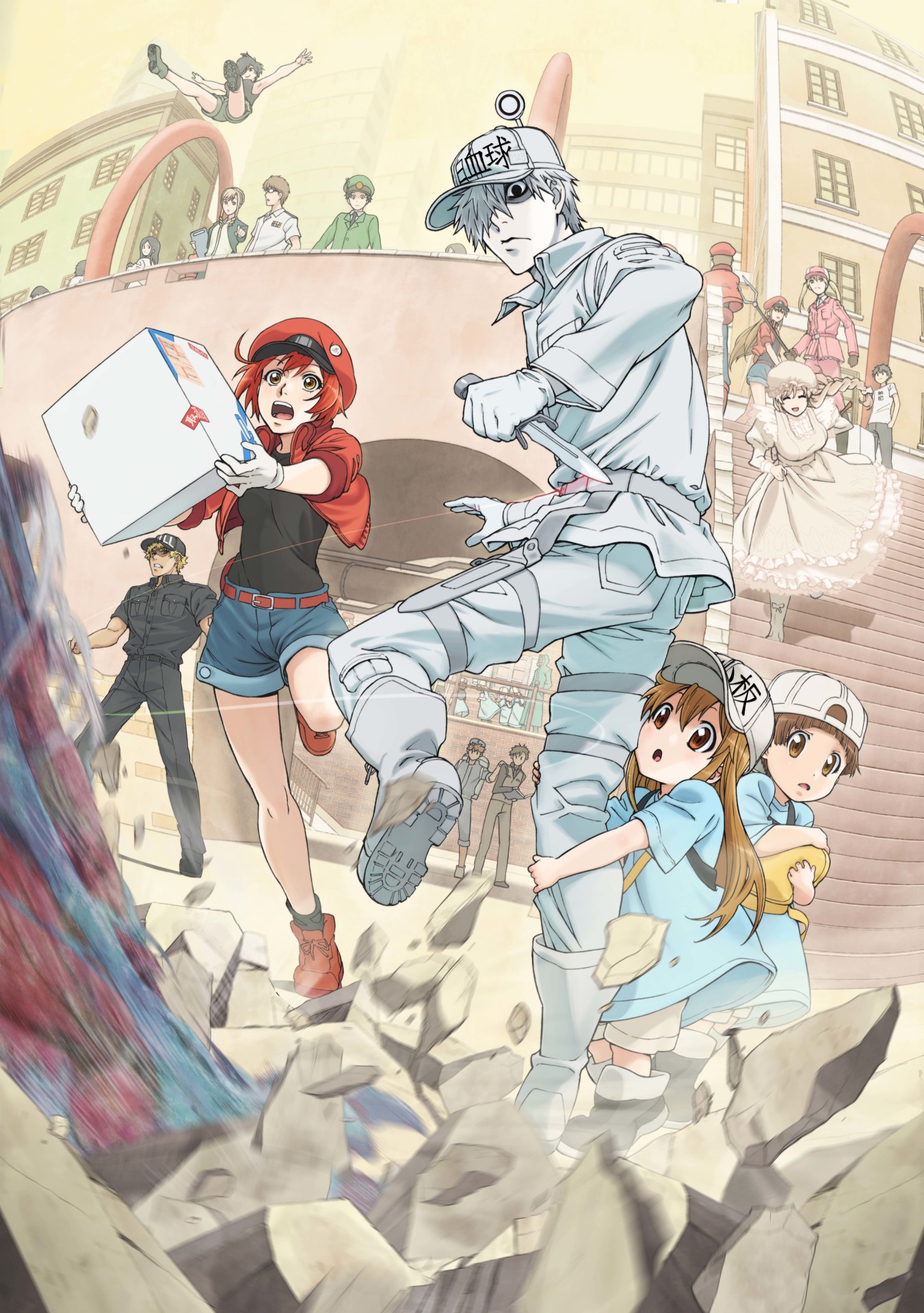 アニメ「はたらく細胞」第2弾キービジュアル