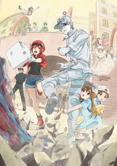 アニメ「はたらく細胞」キービジュアル