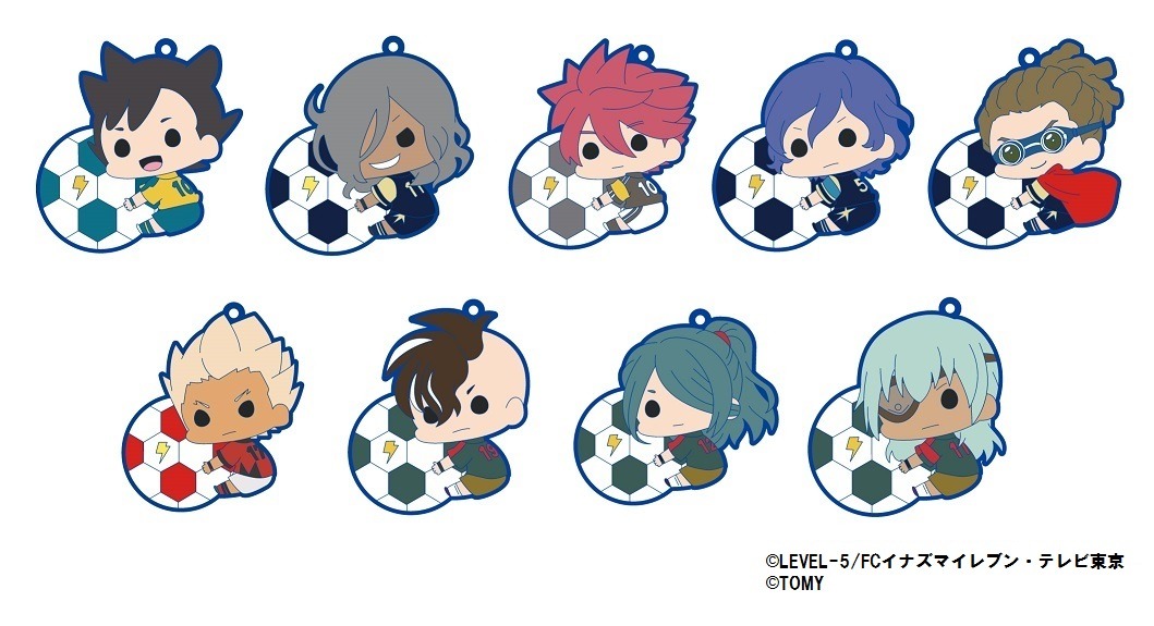 「ぴたコレラバーストラップ」全9種。