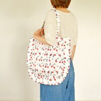 フリルトート使用例。