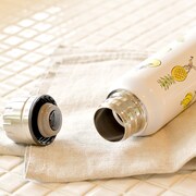 ステンレスボトルの使用例。