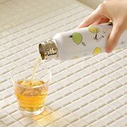 ステンレスボトルの使用例。