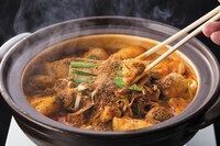 「ビリビリ山椒赤から鍋　～ダーリン浮気は許さないっちゃ！放電ビリビリ花山椒鍋～」