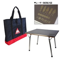 「『ゆるキャン△』×村の鍛冶屋 2WAYサイドテーブル＆専用トートバッグ」