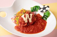 「カラフルレインボーパスタ ～レッドキャップ～」