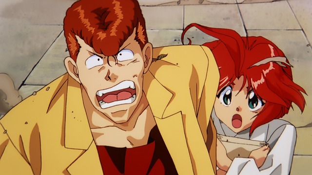 「幽☆遊☆白書 25th Anniversary Blu-ray BOX 霊界探偵編」に収録される劇場アニメ「幽☆遊☆白書 冥界死闘篇 炎の絆」より。