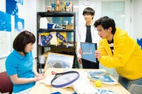 映画「ブルーサーマルVRーはじまりの空ー」より。