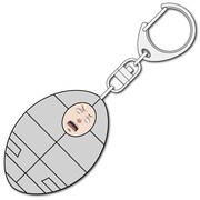 「『ヒナまつり』『転送装置』立体ラバーキーホルダー 新田」のデザイン。