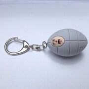 「『ヒナまつり』『転送装置』立体ラバーキーホルダー 新田」