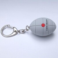 「『ヒナまつり』『転送装置』立体ラバーキーホルダー 新田」