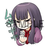 「ハイスコアガール」LINEスタンプより。