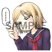 「ハイスコアガール」LINEスタンプより。