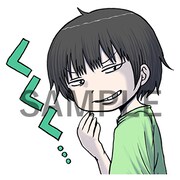 「ハイスコアガール」LINEスタンプより。