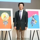 「ジョジョ」原画展会見、荒木飛呂彦が目指すのはキャラと来場者の空間共有